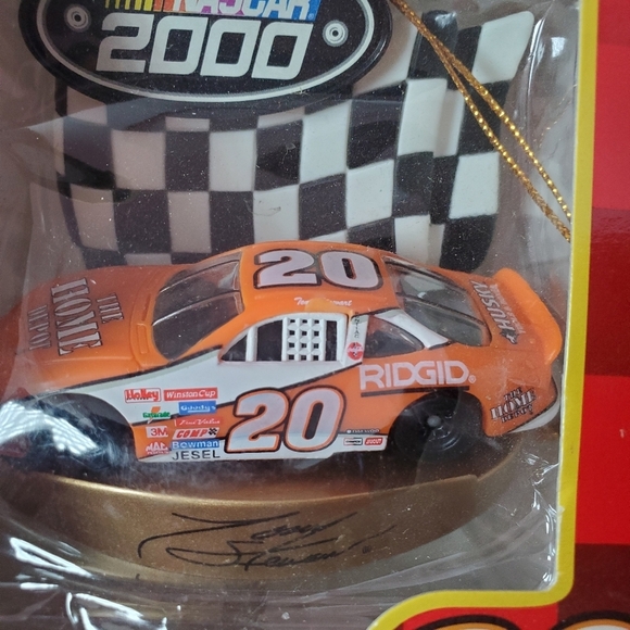 Trevco Nascar Tony Stewart Christmas Ornament.  Vintage 2000 - Picture 2 of 5